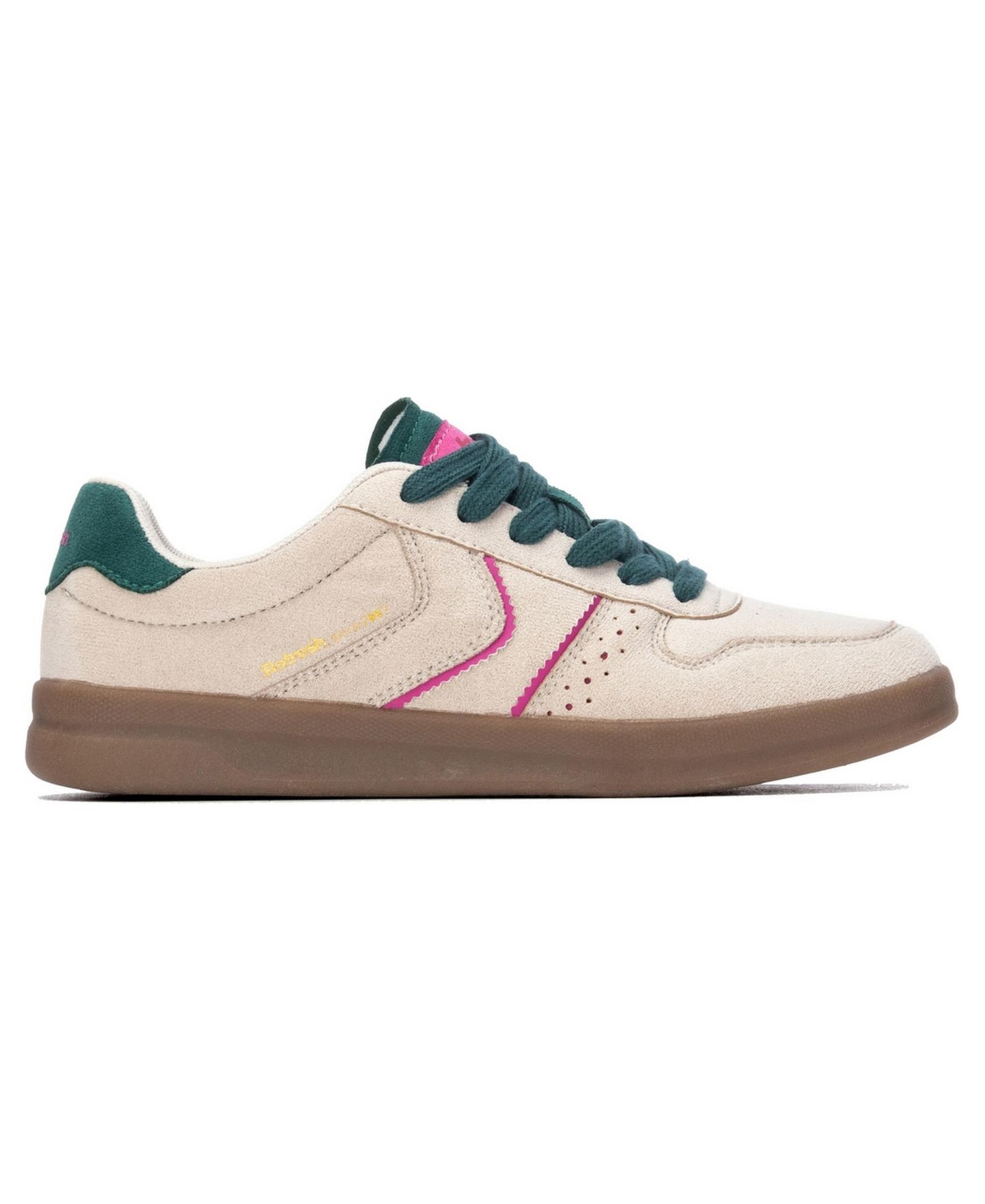 Женские кроссовки XTI Refresh Collection Casual Suede Slip-Resistant, цвет: Бежевый — фото 3
