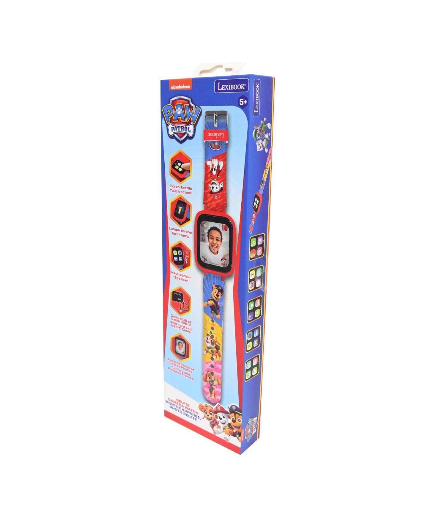 Детские часы Paw Patrol 720p Camera Touch Screen Watch with MP3 Player — фото 8