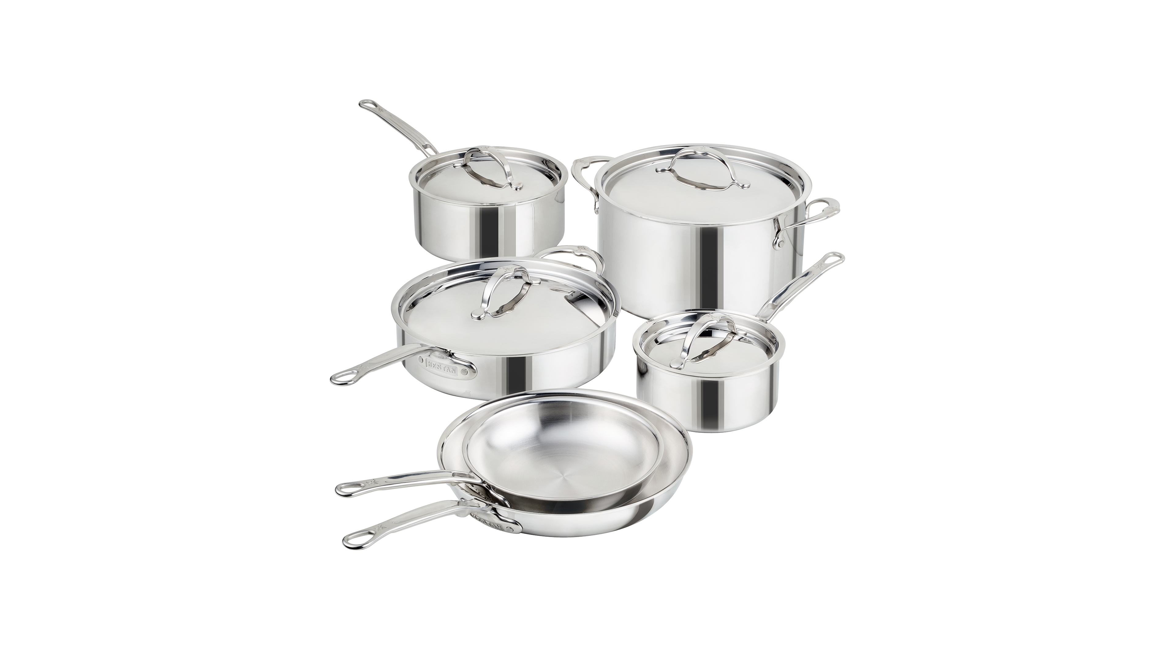 Hestan ProBond Luxe Stainless Steel 10-Piece Cookware Set