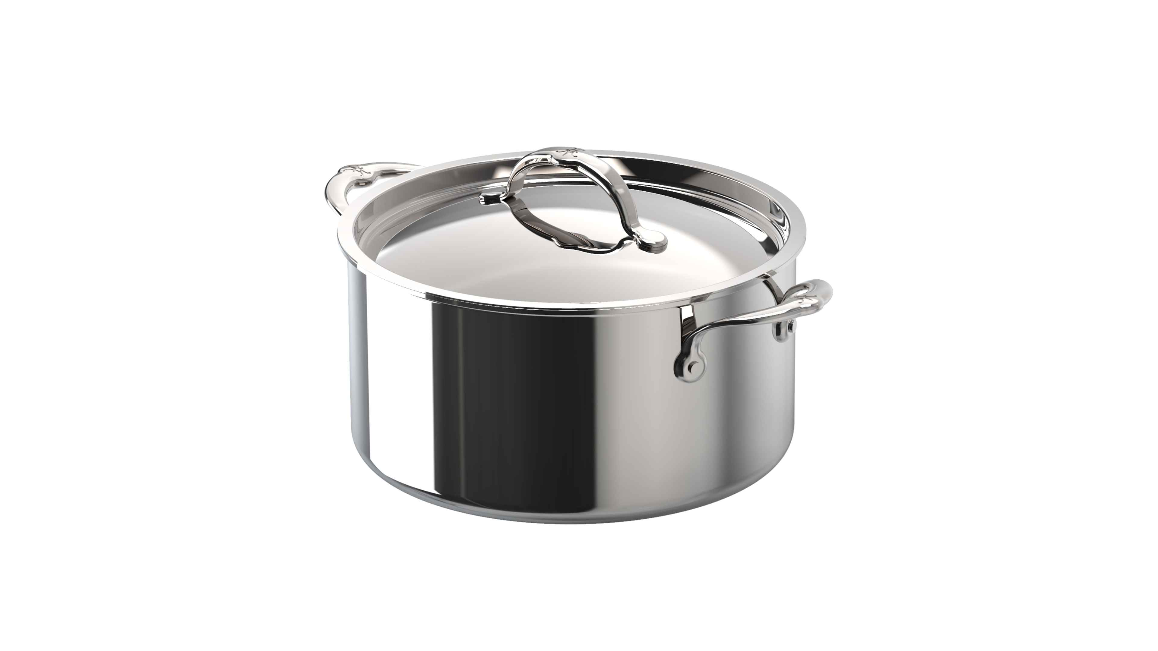 Hestan ProBond Luxe Stainless Steel 6-Quart Stock Pot with Lid