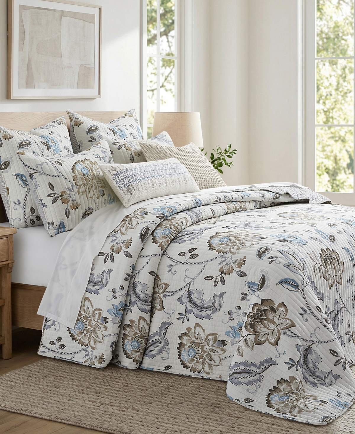 Levtex Home Maileen Reversible 3-Piece Bedspread Set, Full