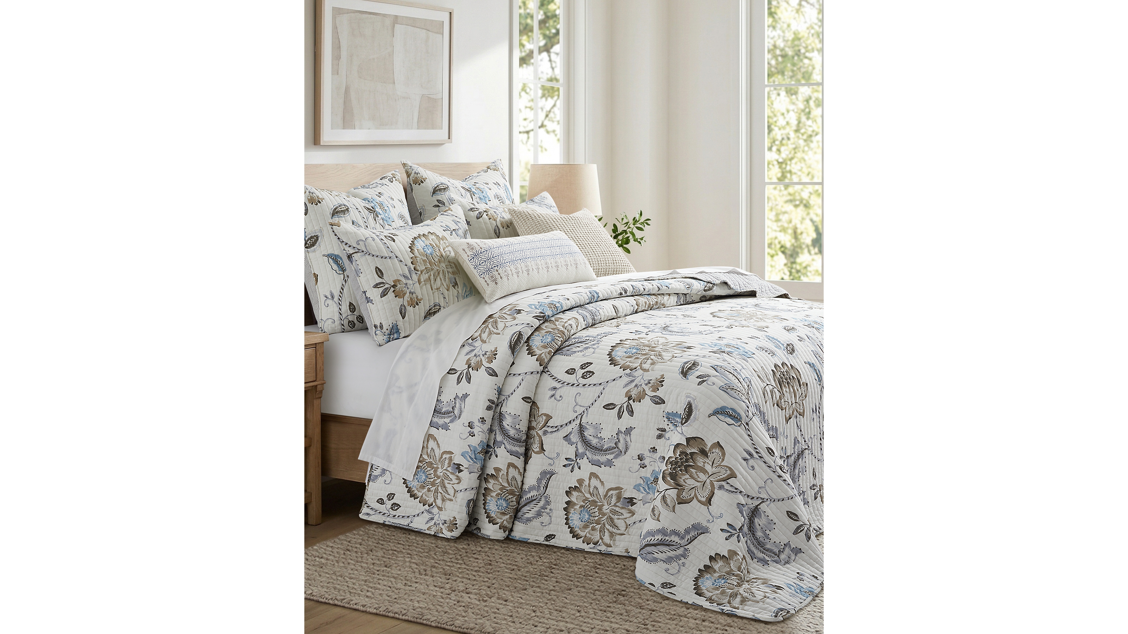 Levtex Home Maileen Reversible 3-Piece Bedspread Set, Full