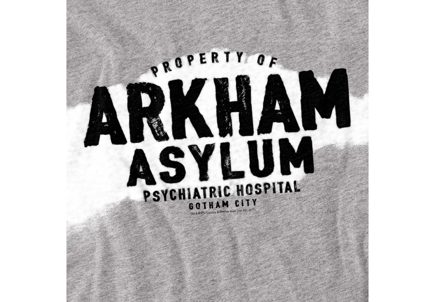 Мужская футболка Batman Arkham Asylum Graphic, цвет: Меланжевый — фото 2