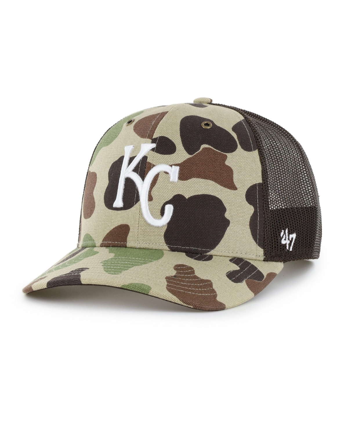 '47 Brand Men's Camo Kansas City Royals Duck Camo Trucker Hat - Camo