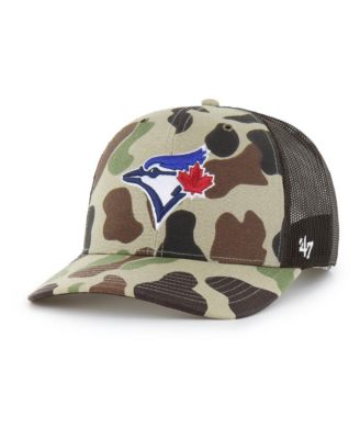 Men's Camo Toronto Blue Jays Duck Camo Trucker Hat