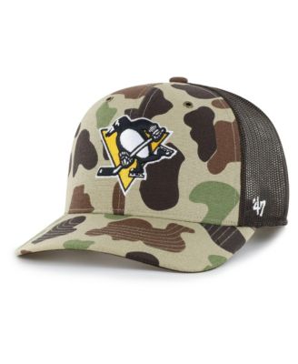 Men's Camo Pittsburgh Penguins Duck Camo Trucker Hat