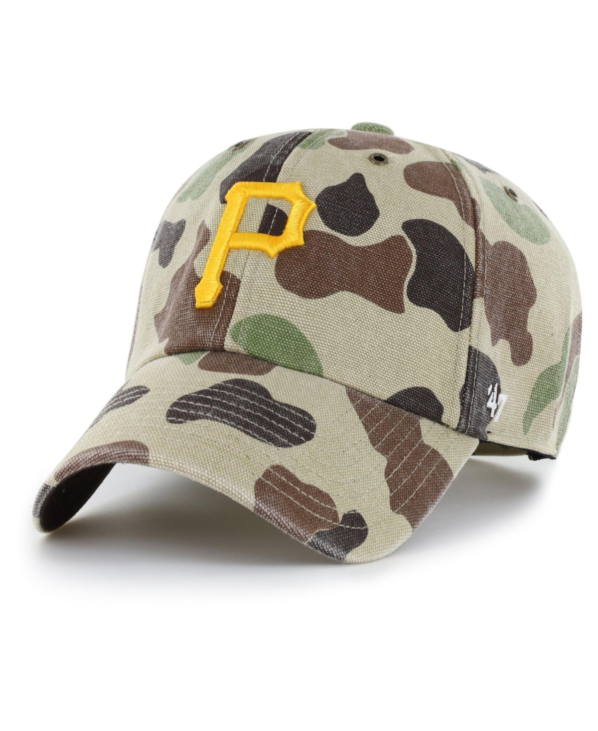 '47 Brand Men's Camo Pittsburgh Pirates Duck Camo Clean Up Adjustable Hat - Camo