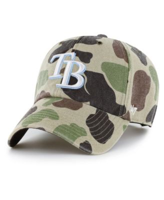 Men's Camo Tampa Bay Rays Duck Camo Clean Up Adjustable Hat