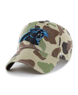 Men's Camo Carolina Panthers Duck Camo Clean Up Adjustable Hat