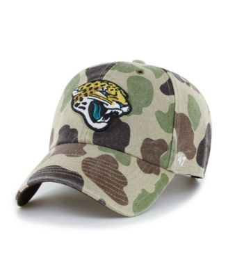 Men's Camo Jacksonville Jaguars Duck Camo Clean Up Adjustable Hat