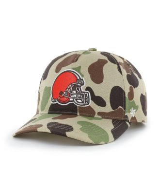 Men's Camo Cleveland Browns Duck Camo Relaxed Hitch Hat