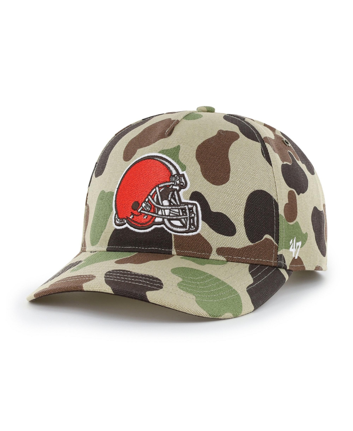 '47 Brand Men's Camo Cleveland Browns Duck Camo Relaxed Hitch Hat - Camo