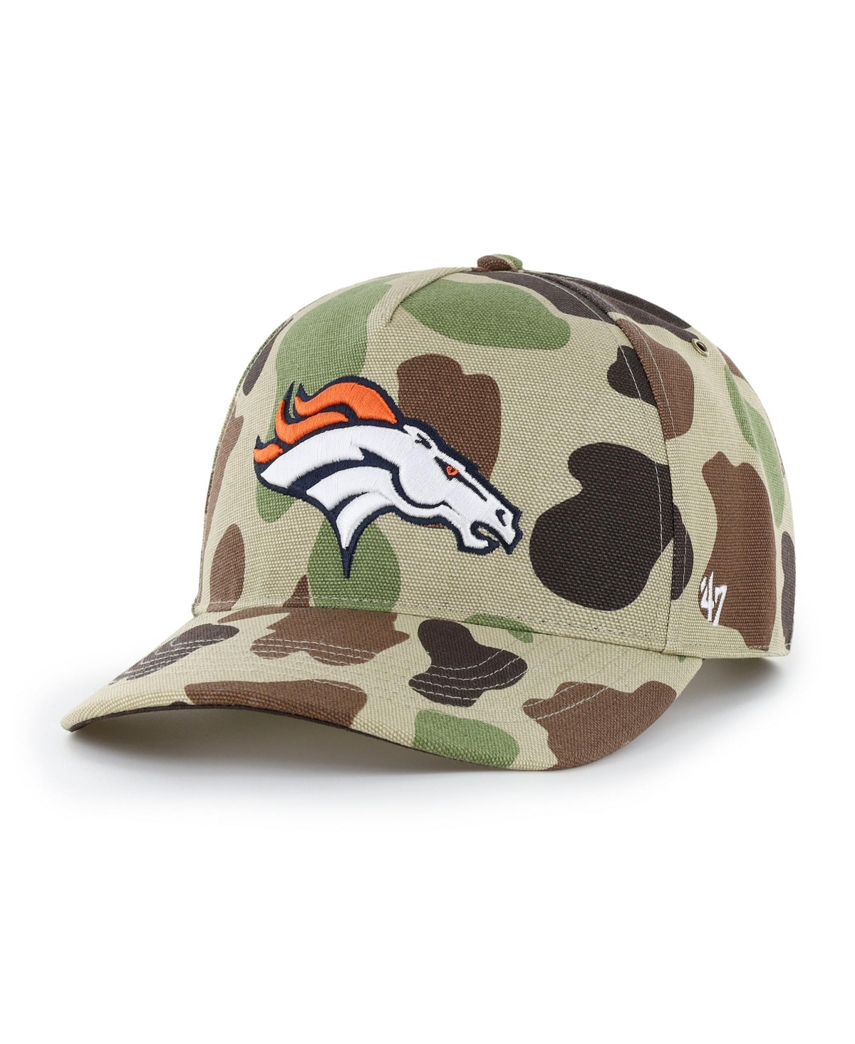 '47 Brand Men's Camo Denver Broncos Duck Camo Relaxed Hitch Hat - Camo