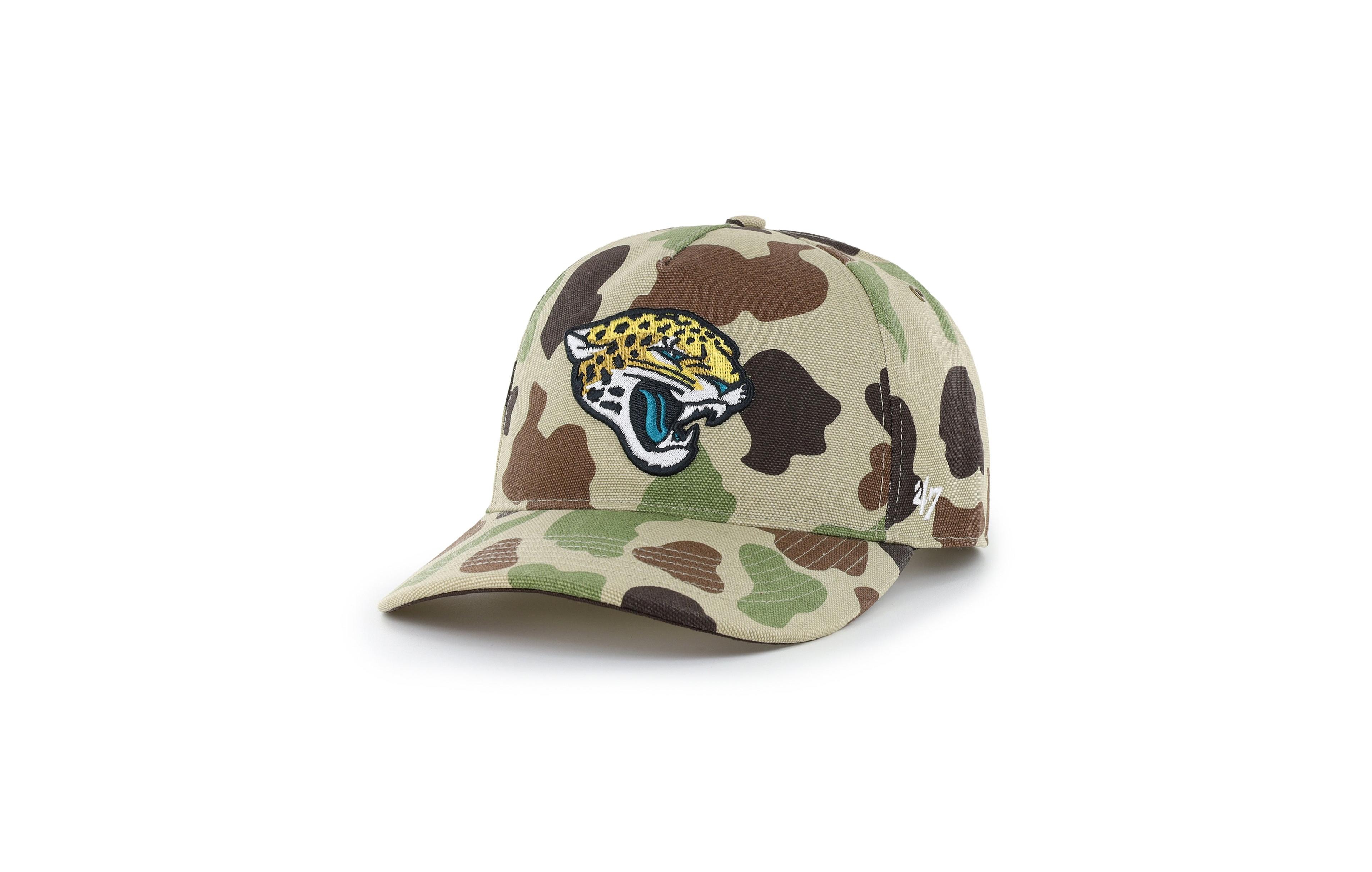 '47 Brand Men's Camo Jacksonville Jaguars Duck Camo Relaxed Hitch Hat