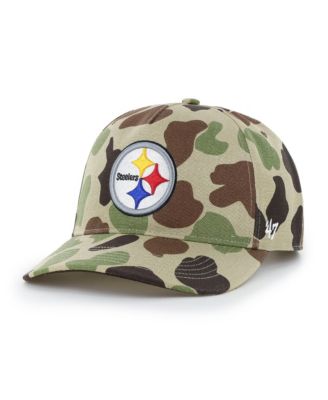 Men's Camo Pittsburgh Steelers Duck Camo Relaxed Hitch Hat