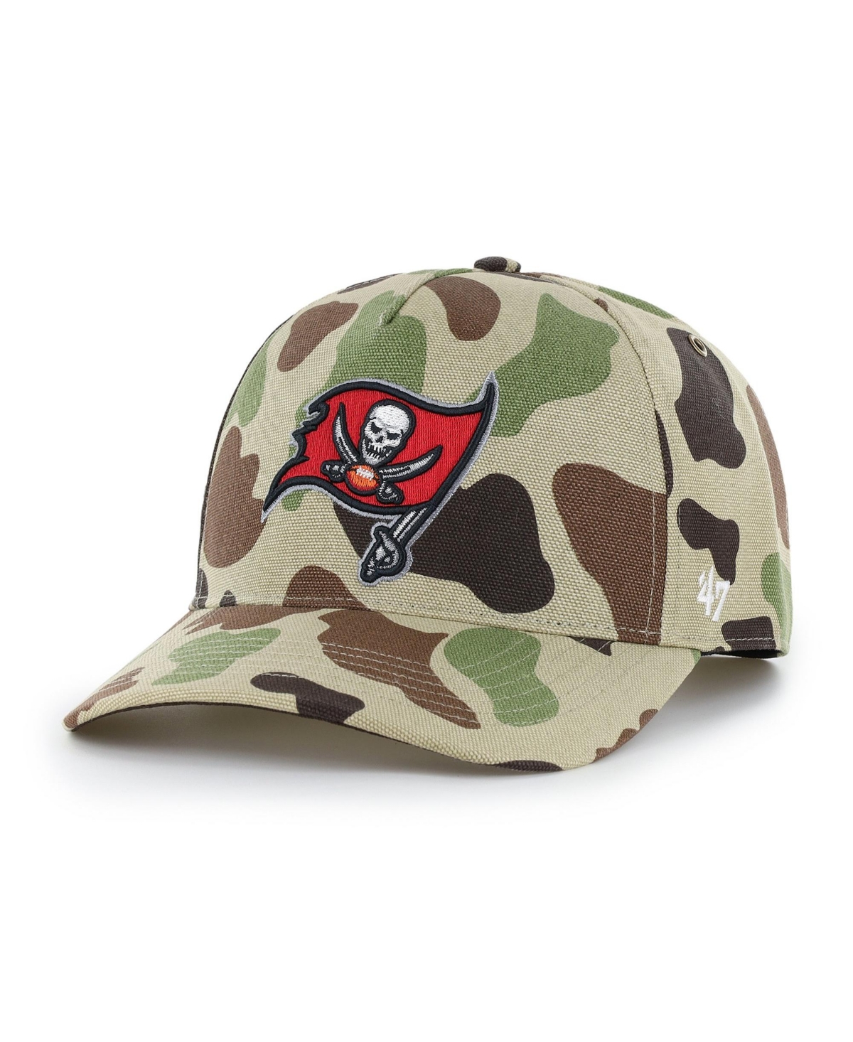 '47 Brand Men's Camo Tampa Bay Buccaneers Duck Camo Relaxed Hitch Hat