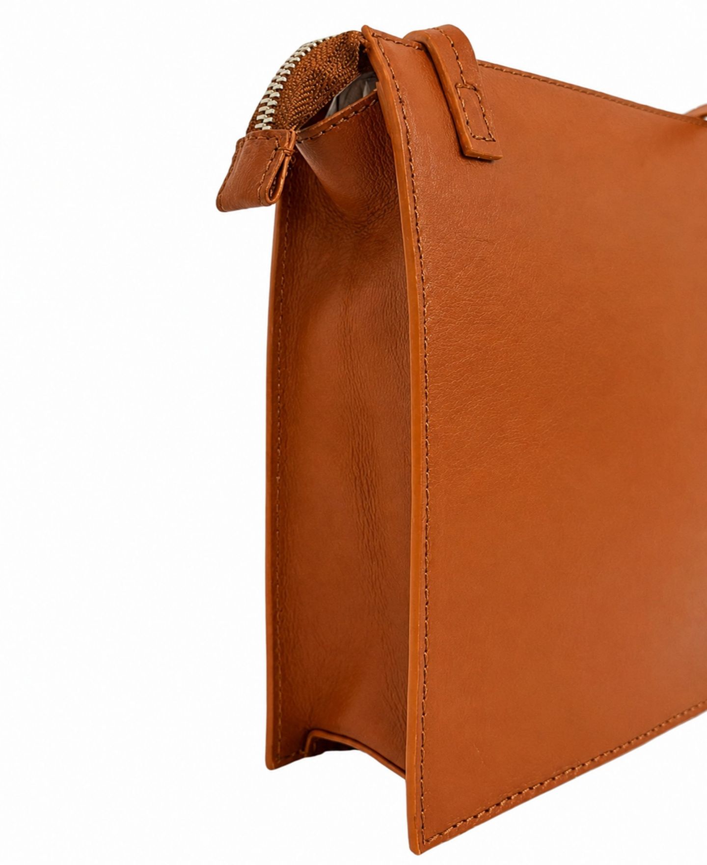Женская сумка Ecotorie Polly Leather Adjustable Crossbody, цвет: Карамельный — фото 3