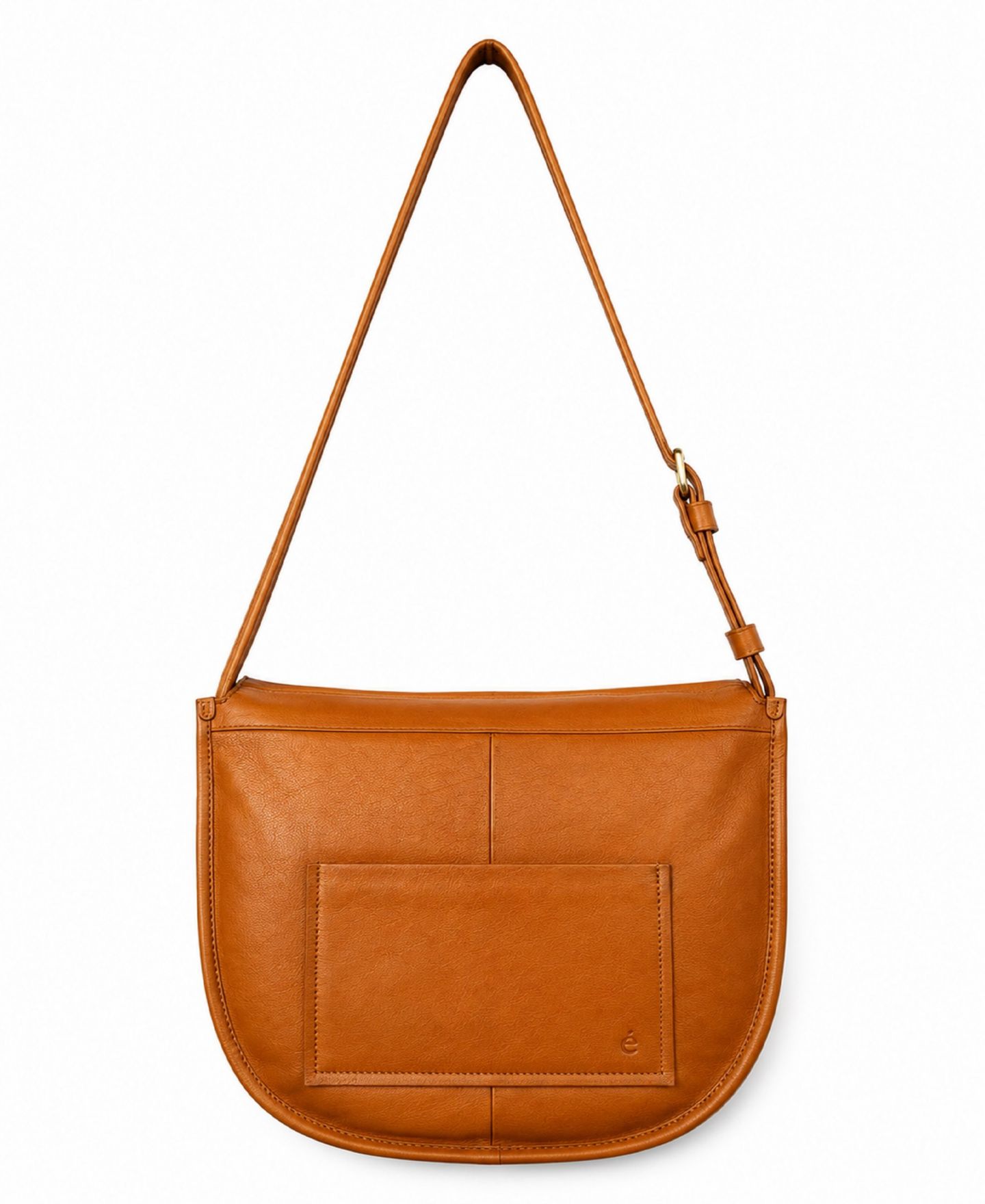Женская сумка Ecotorie Sissy Leather Slouchy Adjustable Crossbody, цвет: Карамельный — фото 2