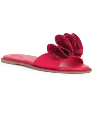Women's Chera Embellished Memory Foam Arch Support Flat Sandals