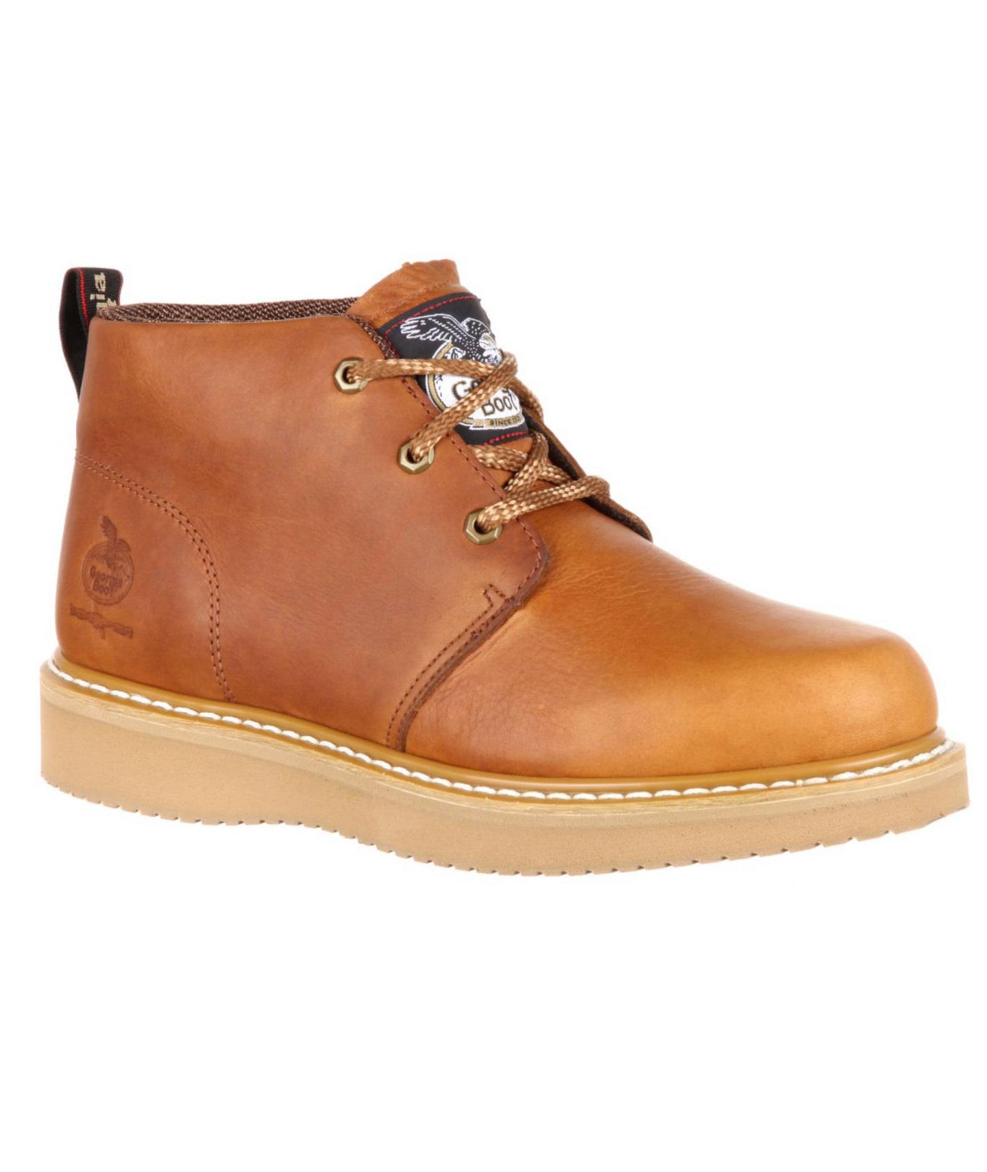Мужские ботинки GEORGIA BOOT Wedge Chukka Work Boot, цвет: Золотой — фото 4