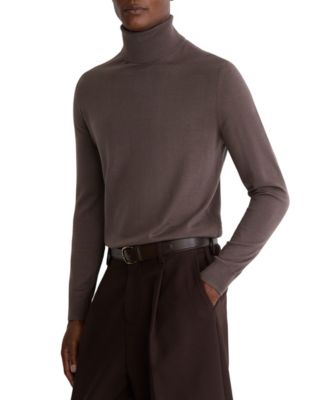 Men's Slim-Fit Long-Sleeve Merino Roll Neck Sweater