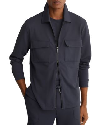 Men's Glover Zip-Through Stretch Shirt