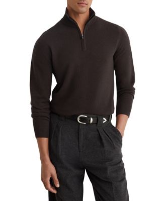 Men's Royal Half-Zip Regular-Fit Cashmere Sweater