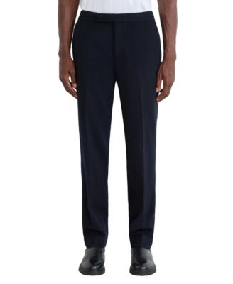 Men's Found Tailored-Fit Wool-Blend Side Adjuster Suit Pants