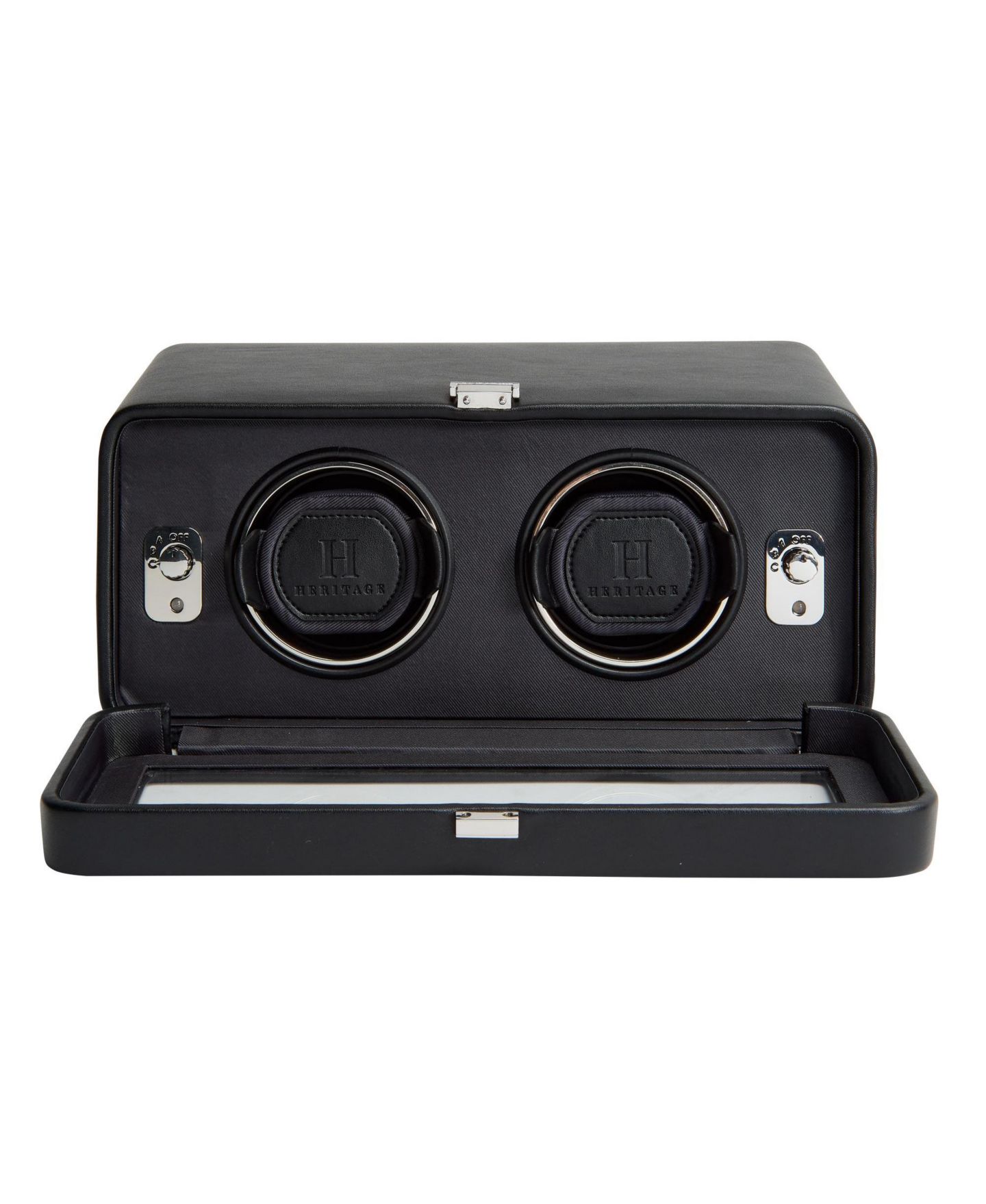 WOLF Heritage Windsor Double Watch Winder, цвет: Чёрный — фото 4