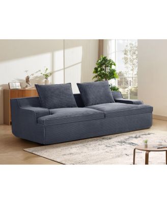 Nimbus 90" Oversized 4-Seater Corduroy Foam Couch