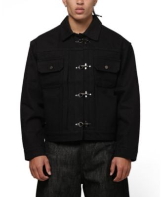 Men's Hybrid Boxy Cropped Denim Jacket
