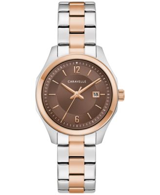 Women's Land Sport Two-Tone Stainless Steel Bracelet Watch 30mm