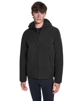 Men's Sherpa-Lined Hooded Softshell Jacket