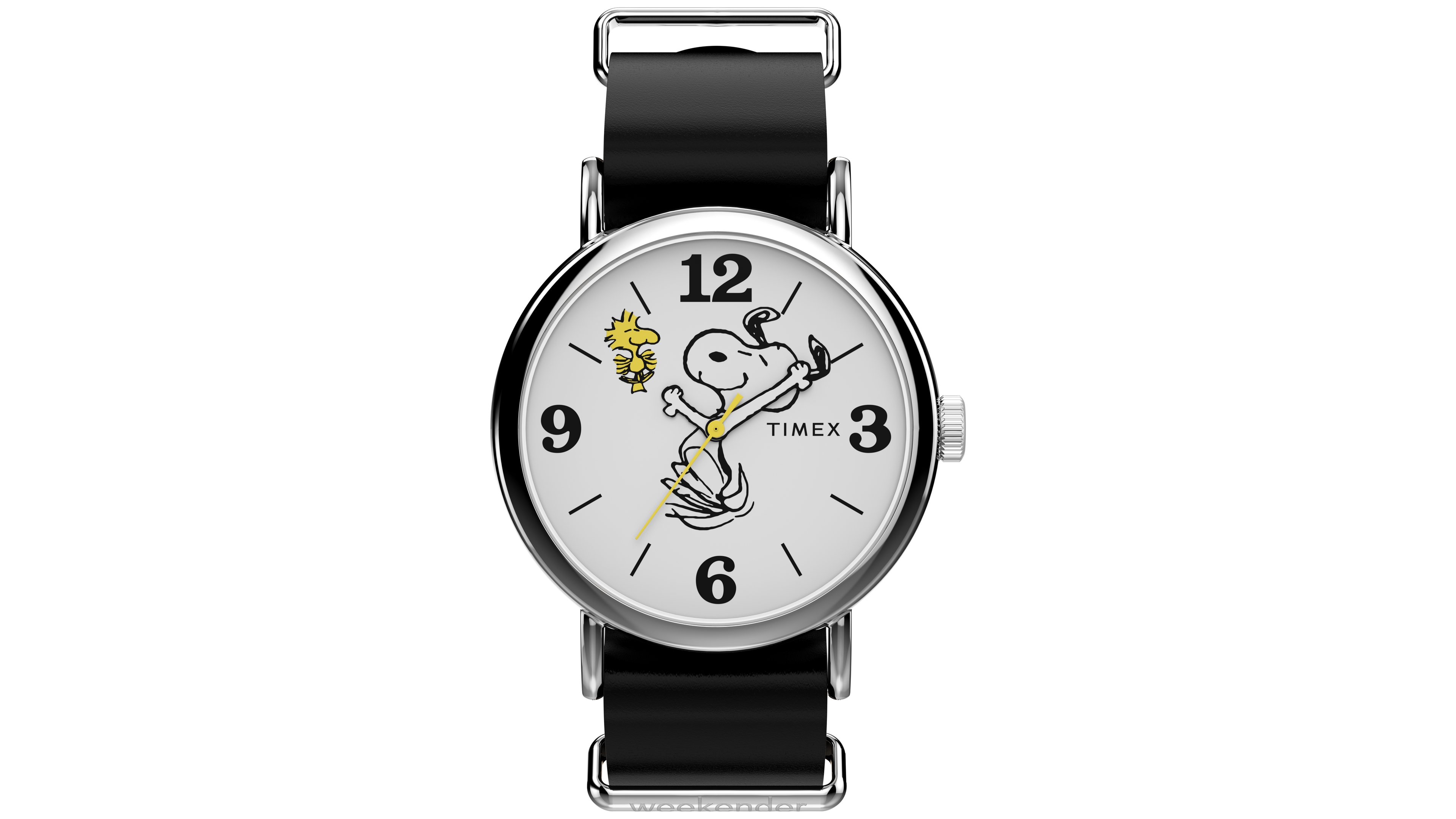 Timex Unisex Quartz Peanuts Leather Watch 40mm