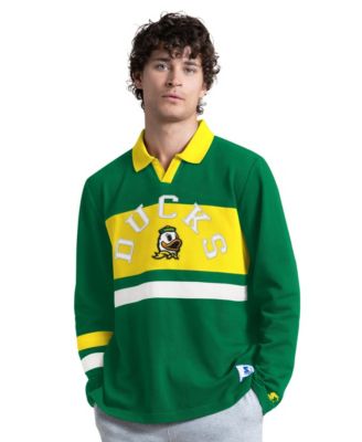 Men's Green Oregon Ducks Team Spirit Rugby Shirt