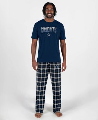 Men's Navy Dallas Cowboys Highland Sleep Set