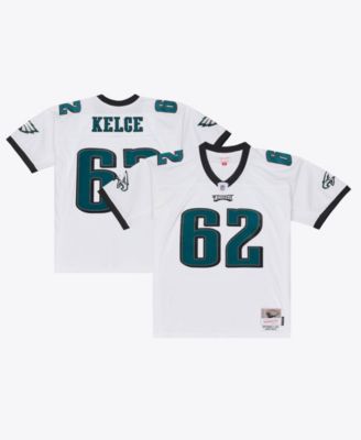 Men's Jason Kelce White Philadelphia Eagles Big Tall 2011 Legacy Replica Player Jersey