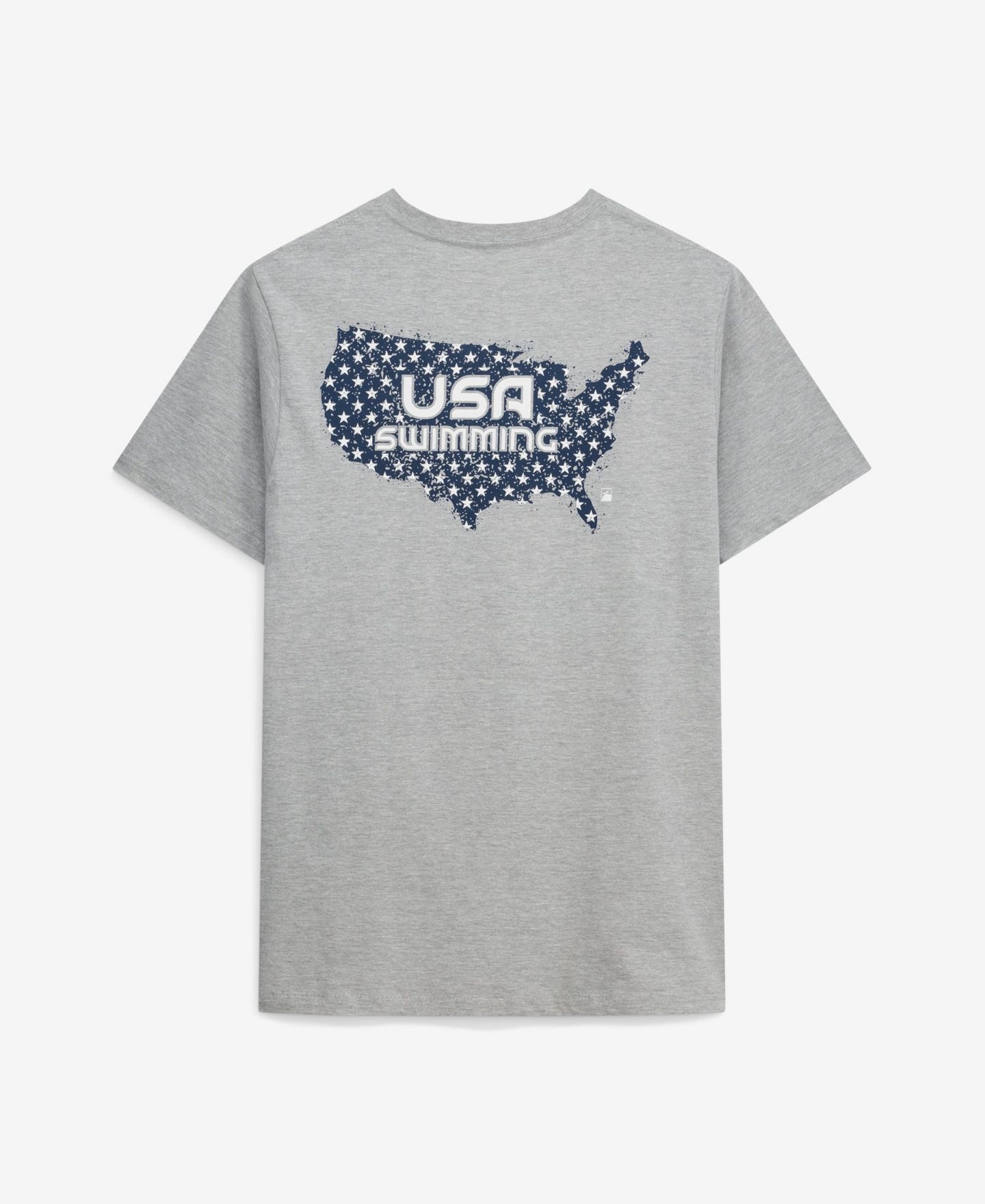 Футболка Flomotion Heather Gray USA Swimming Star Spangled Swimmer — фото 3