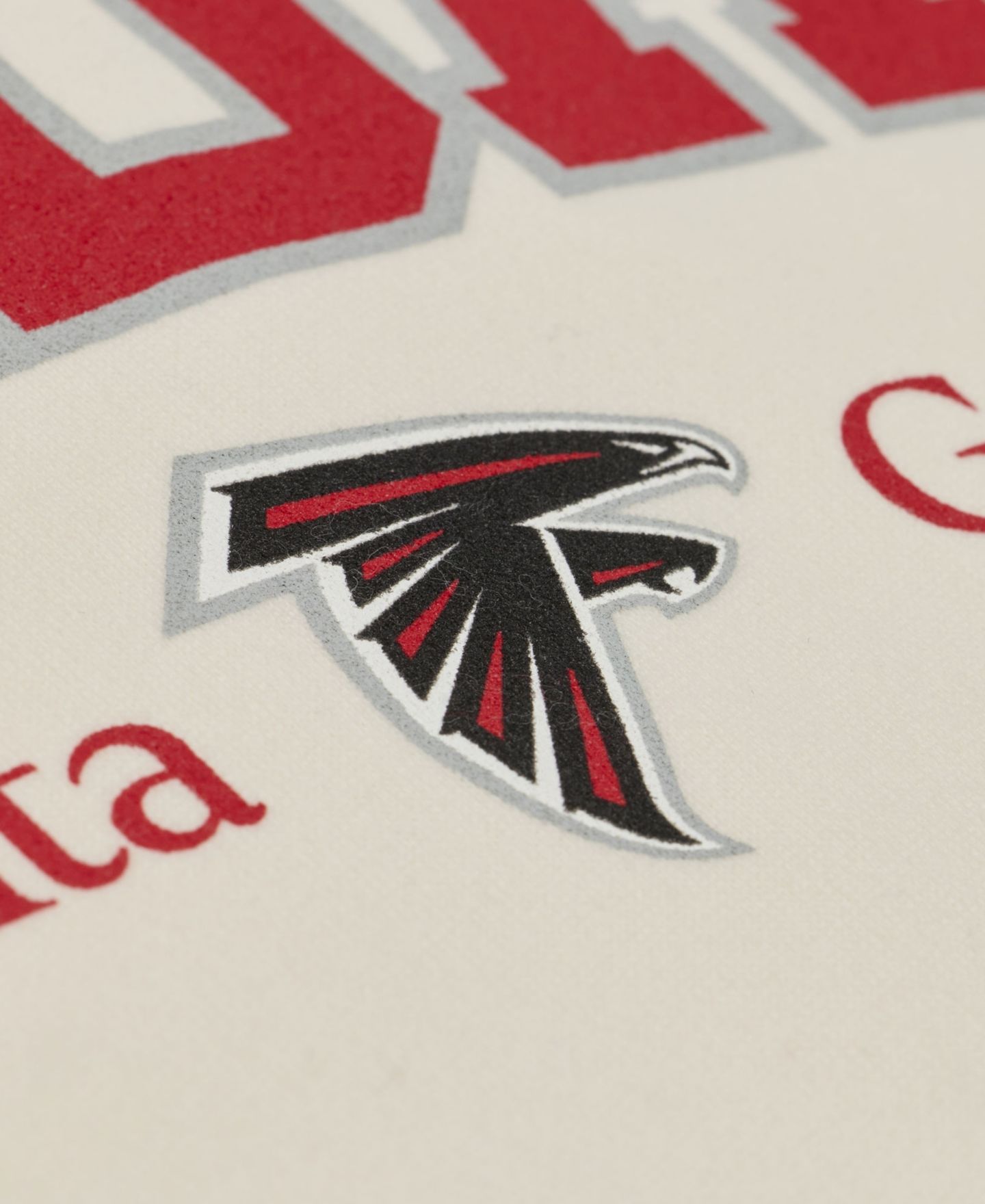Женская толстовка Mitchell & Ness Cream Atlanta Falcons Sundays — фото 3