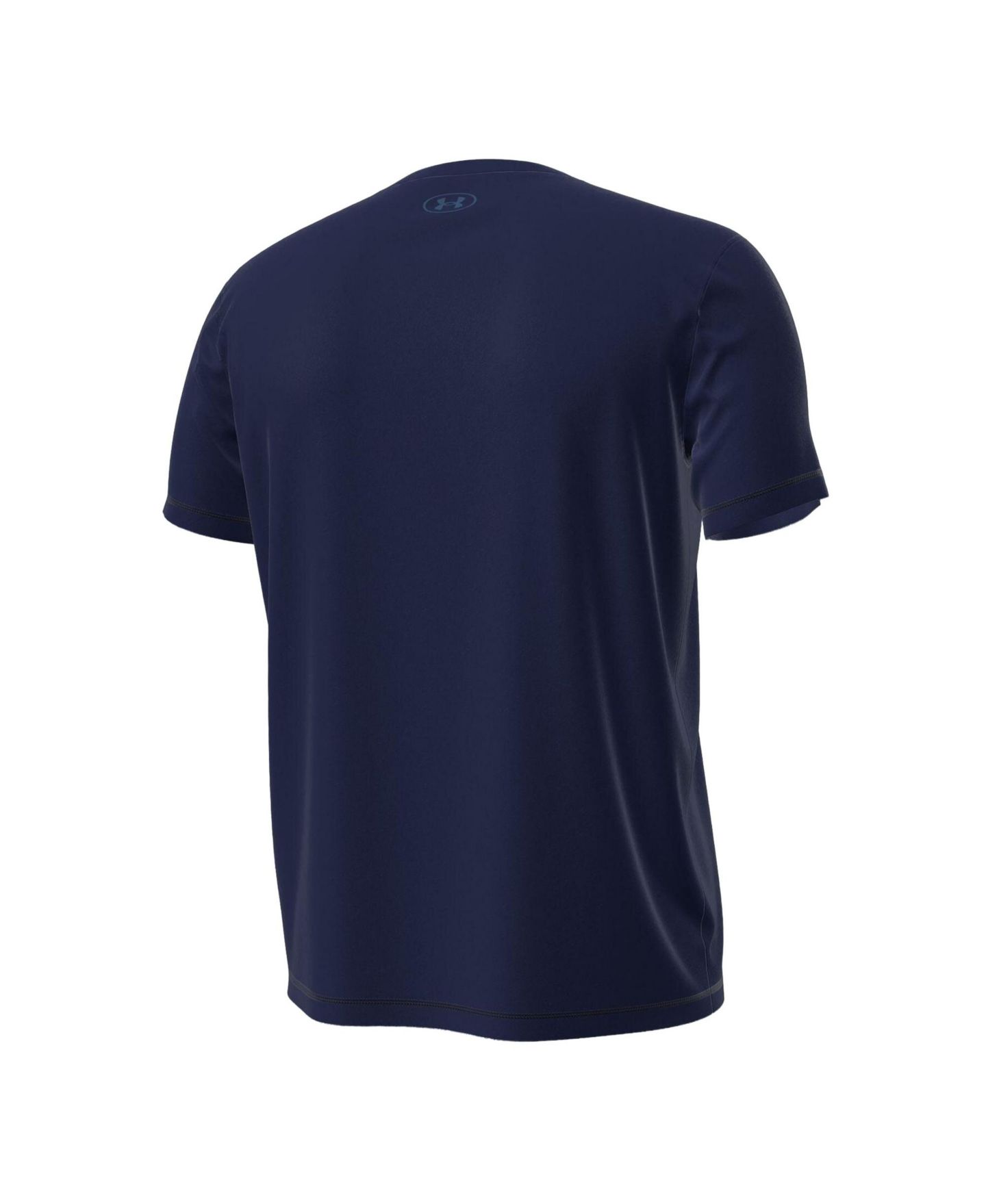 Мужская футболка Under Armour Navy Notre Dame Fighting Irish Primary Tech Stretch — фото 3