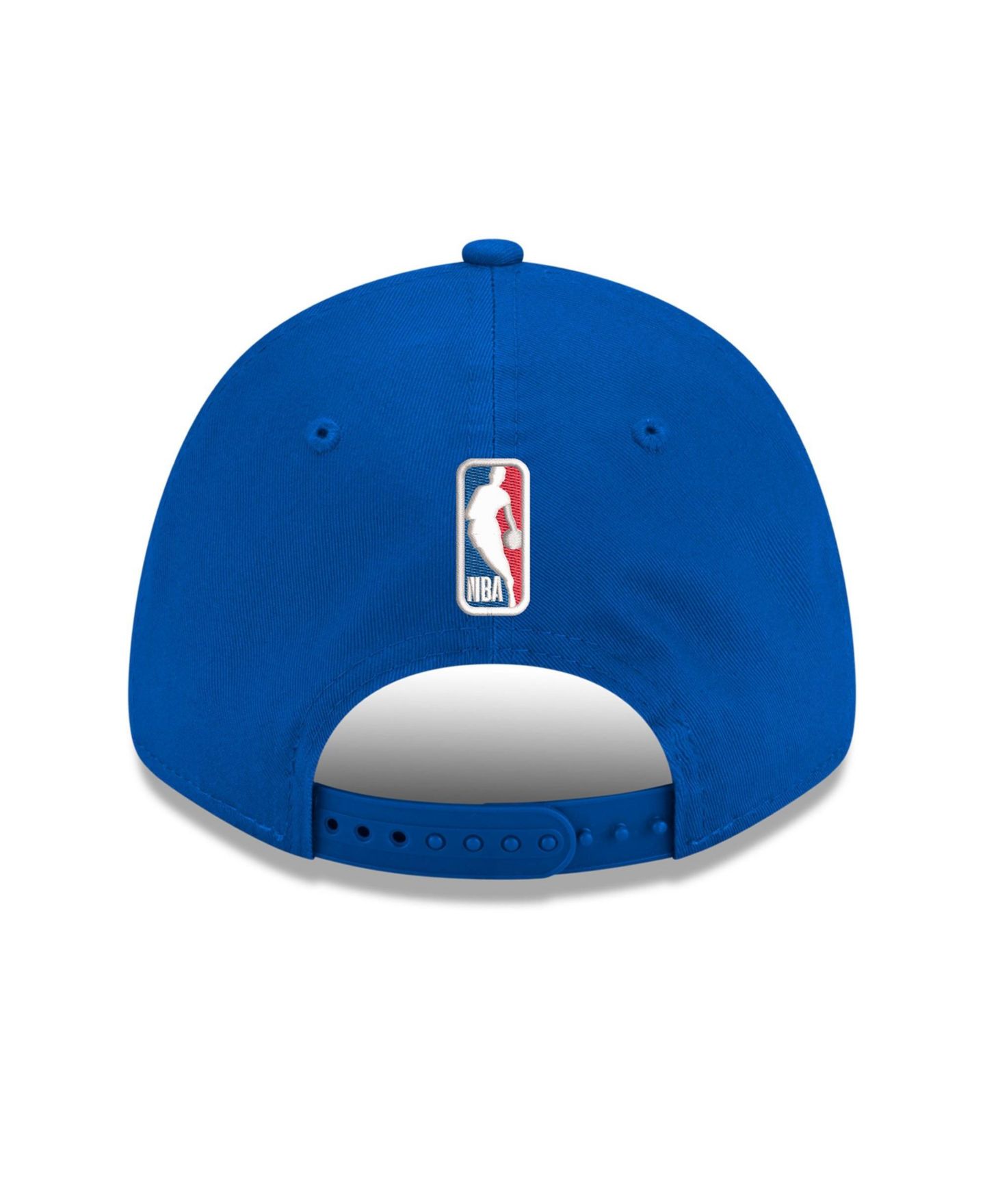 Мужская кепка New Era Royal Detroit Pistons Team 9FORTY Adjustable Hat — фото 4