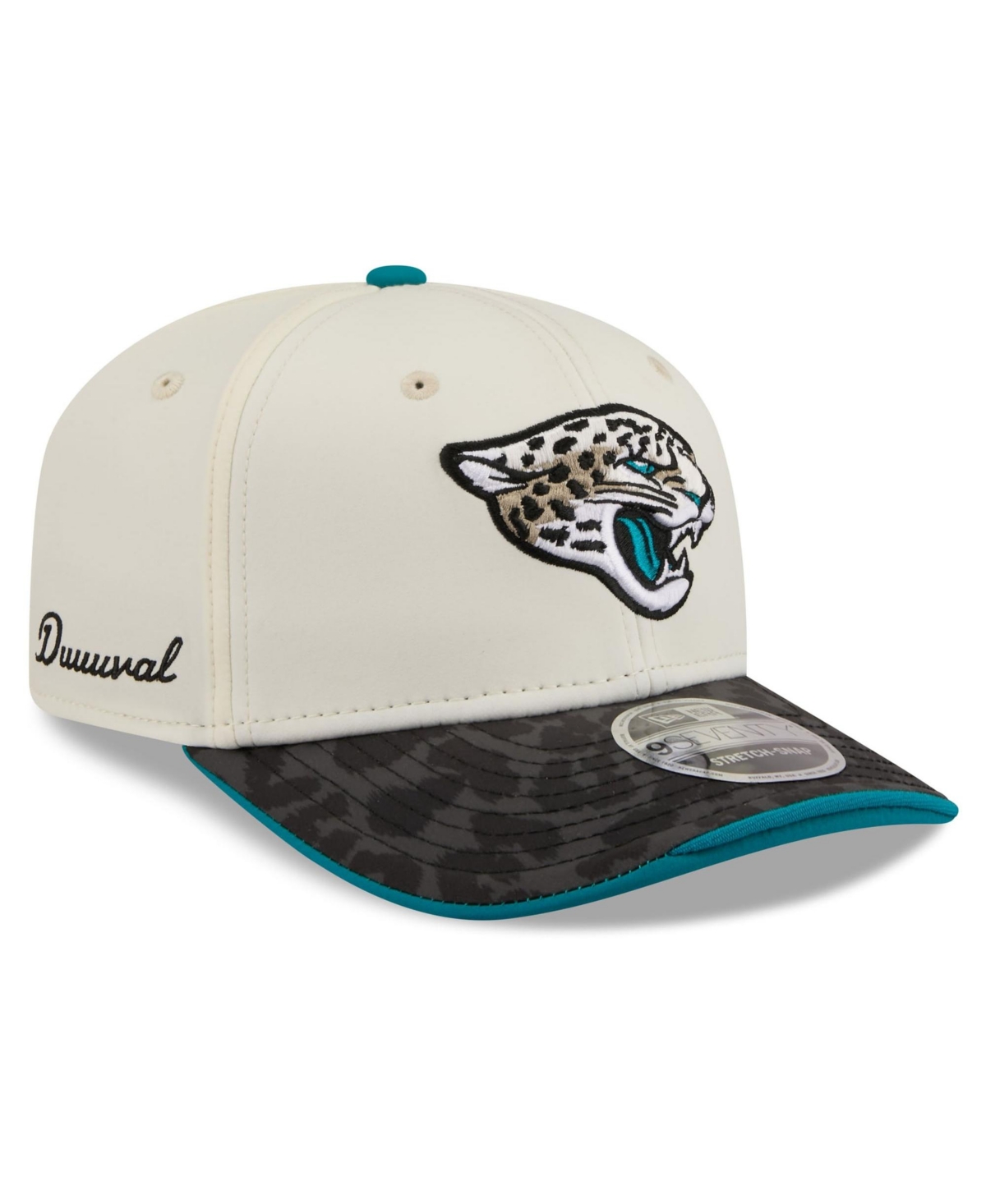 New Era Big Boys' and Girls' Natural Jacksonville Jaguars 2026 Rivalries Collection 9SEVENTY Adjustable Hat - Natural