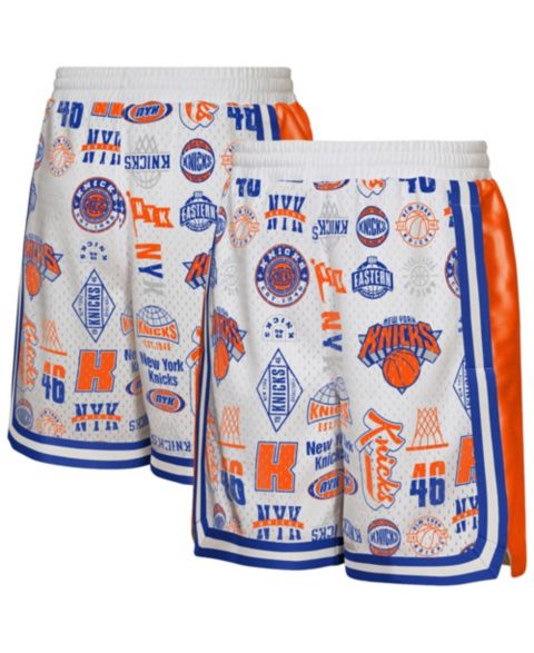 Детские шорты Outerstuff White New York Knicks Ball Hog Dazzle Basketball