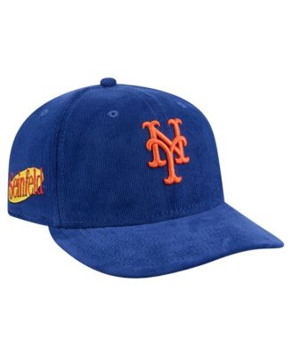 Men's Blue New York Mets Seinfeld Low Profile 59FIFTY Fitted Hat