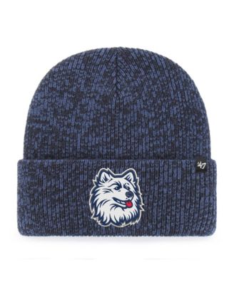 Men's and Women's Navy UConn Huskies Brain Freeze Cuff Knit Hat