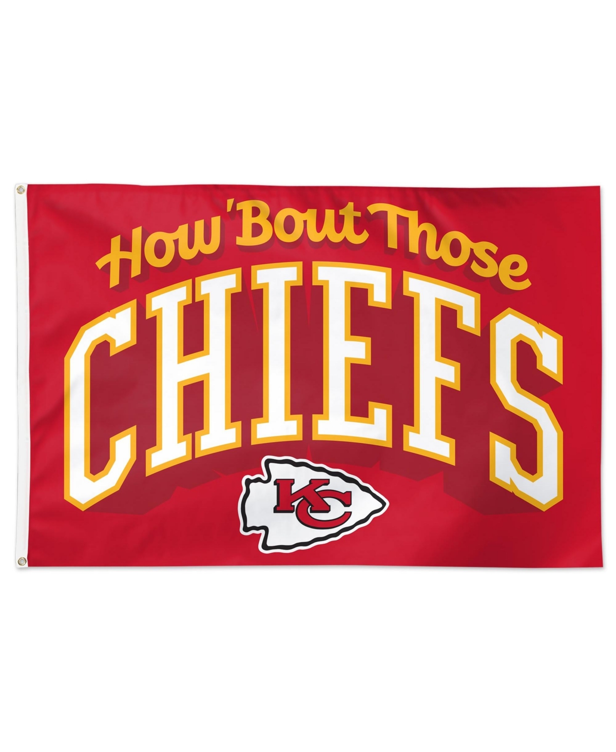 Wincraft Kansas City Chiefs 2026 Red Thursday 4' x 6' Single-Sided Deluxe Red Friday Flag - Red