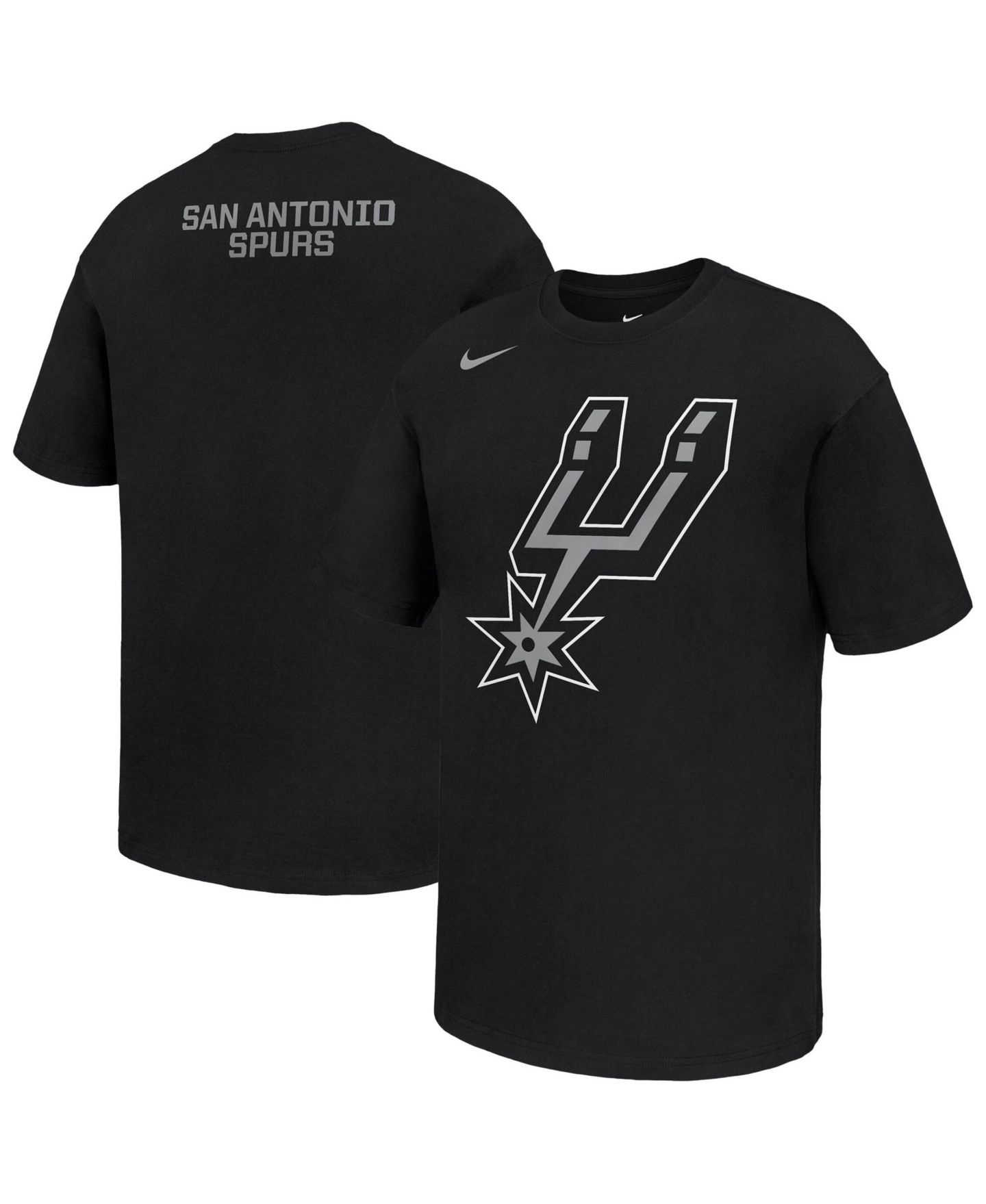 Мужская футболка Nike Black San Antonio Spurs Core Max90 — фото 1