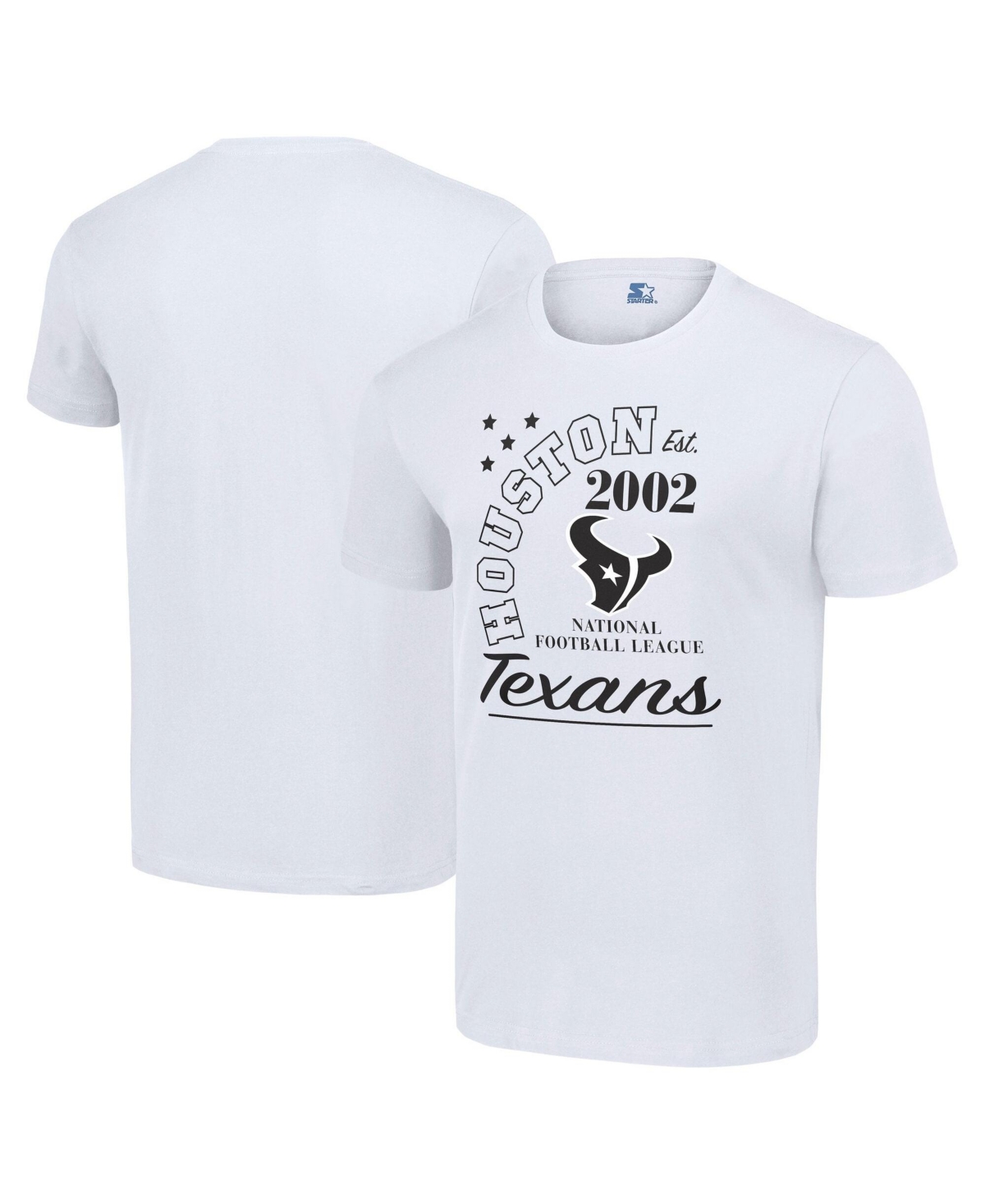 Starter Men's White Houston Texans Arch City T-Shirt - White
