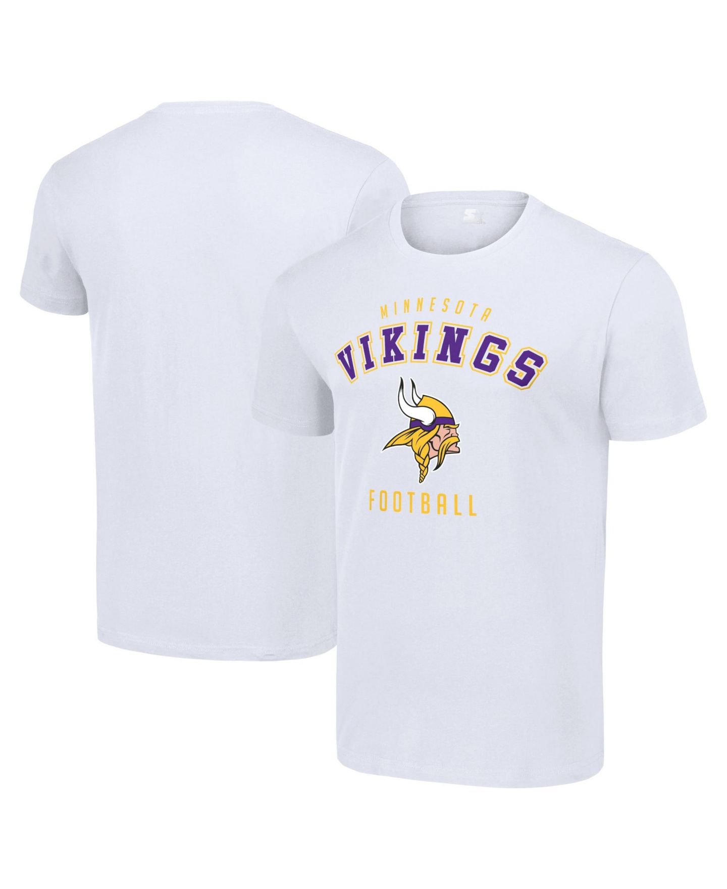 Мужская футболка Starter White Minnesota Vikings Logo — фото 1