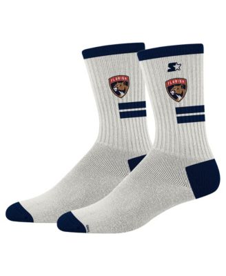 Men's and Women's Cream Florida Panthers Premiere Cushioned Crew Socks